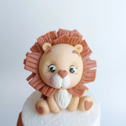 Львенок из мастики...